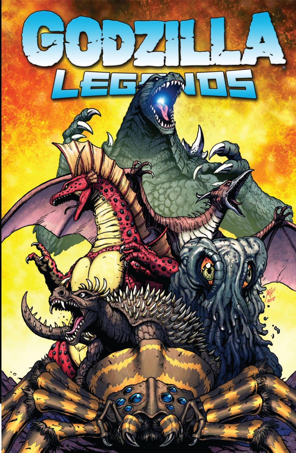 Big bigCover of Godzilla Legends