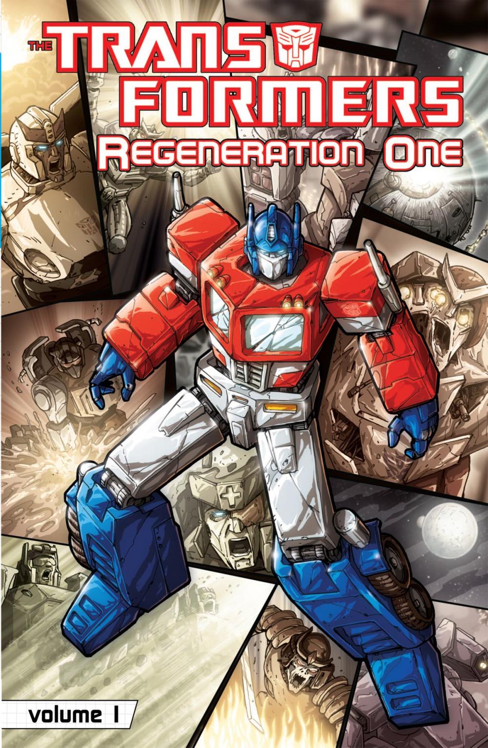 Big bigCover of Transformers: Regeneration Vol. 1