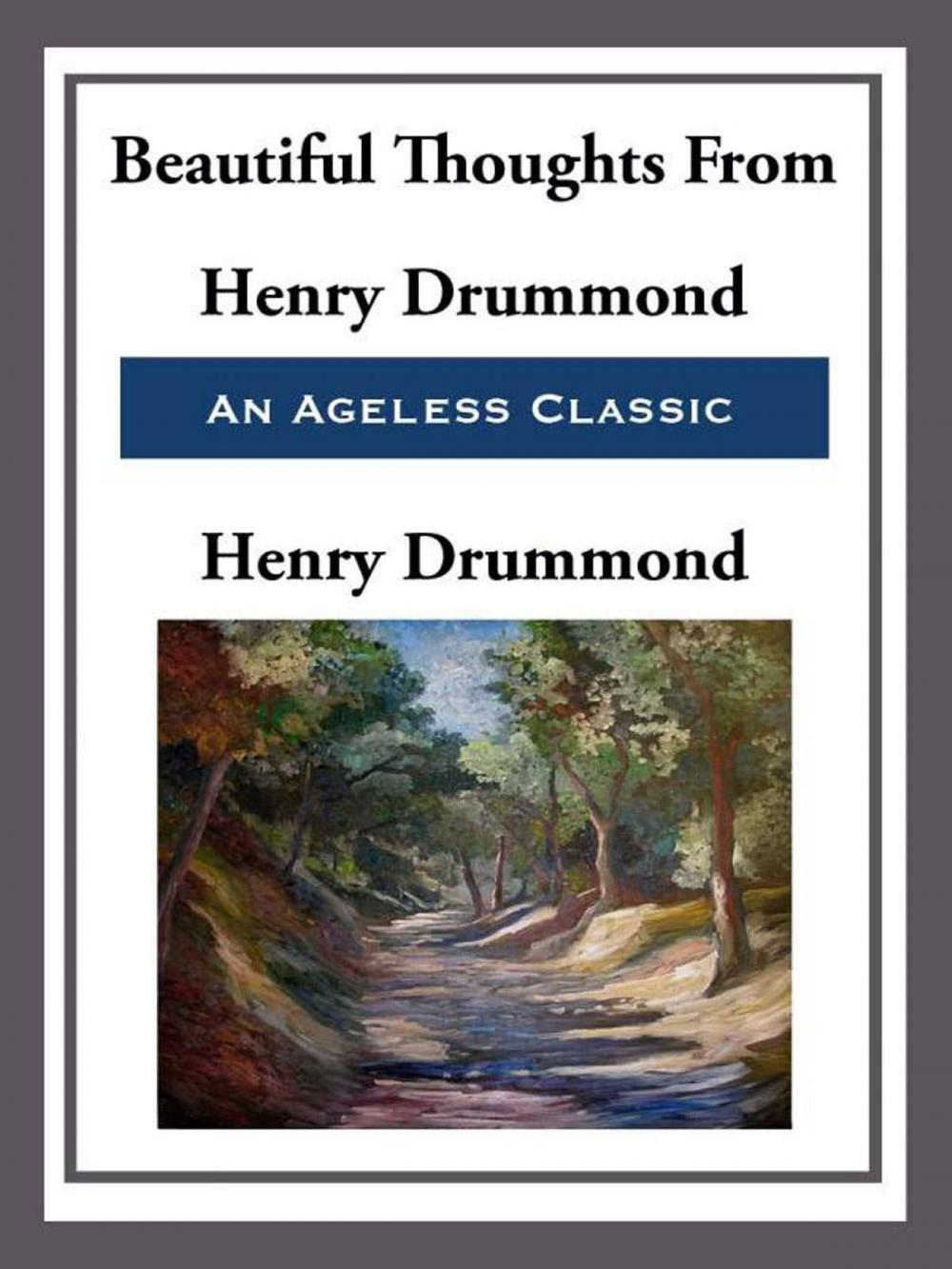 Big bigCover of Beautiful Thoughts from Henry Drummond
