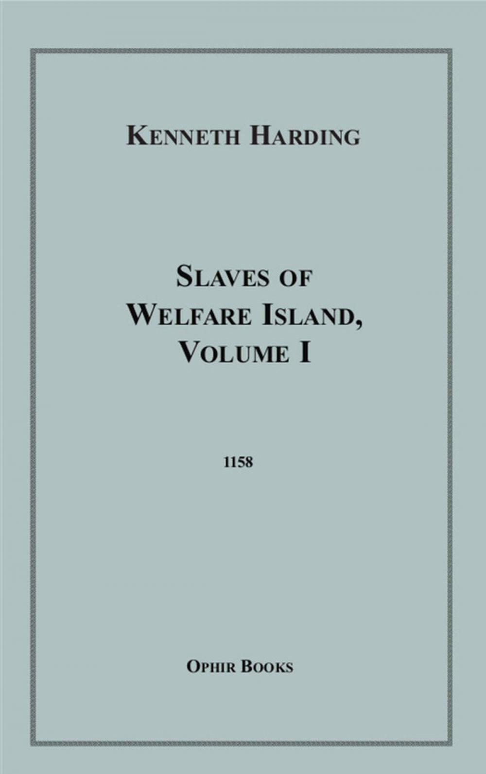 Big bigCover of Slaves of Welfare Island, VI