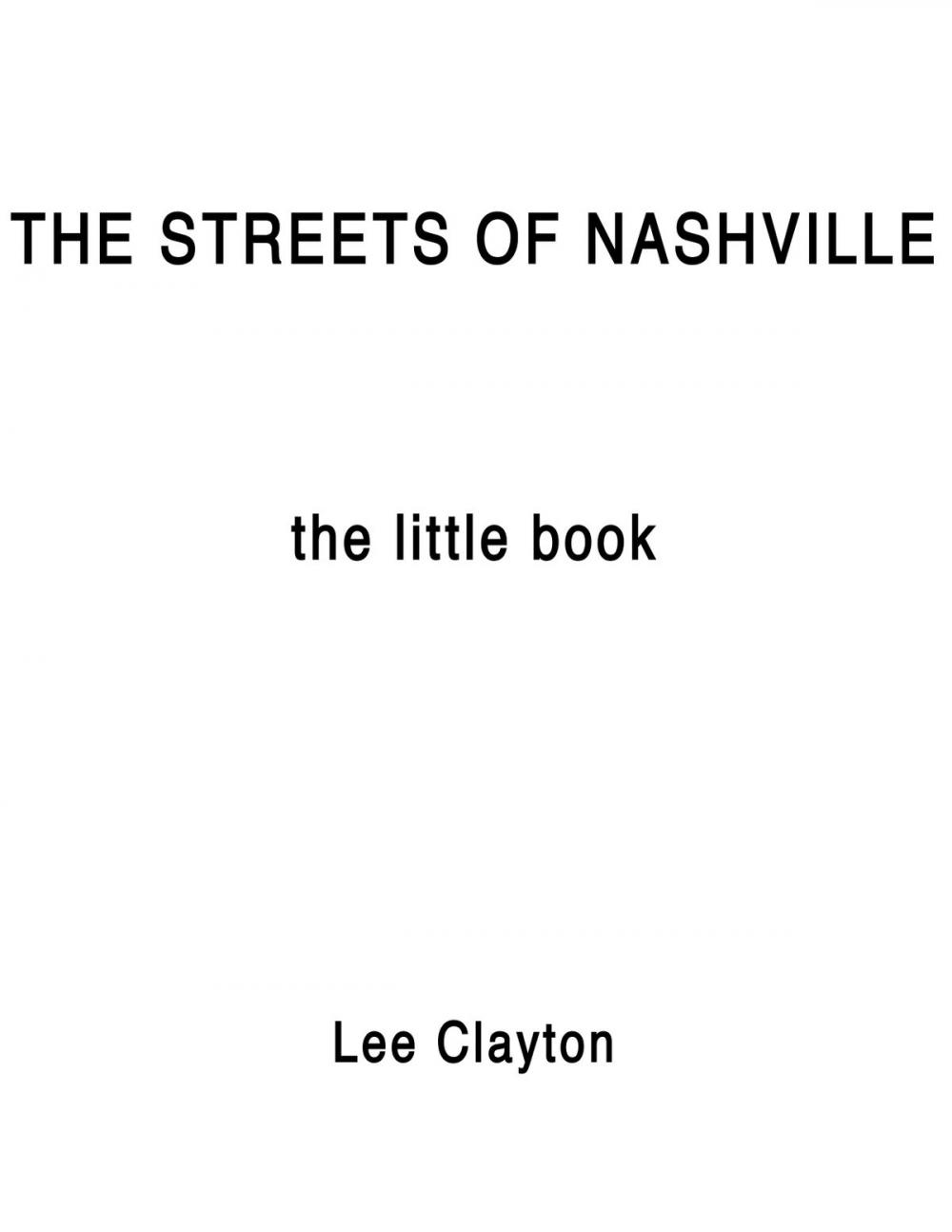 Big bigCover of The Streets Of Nashville