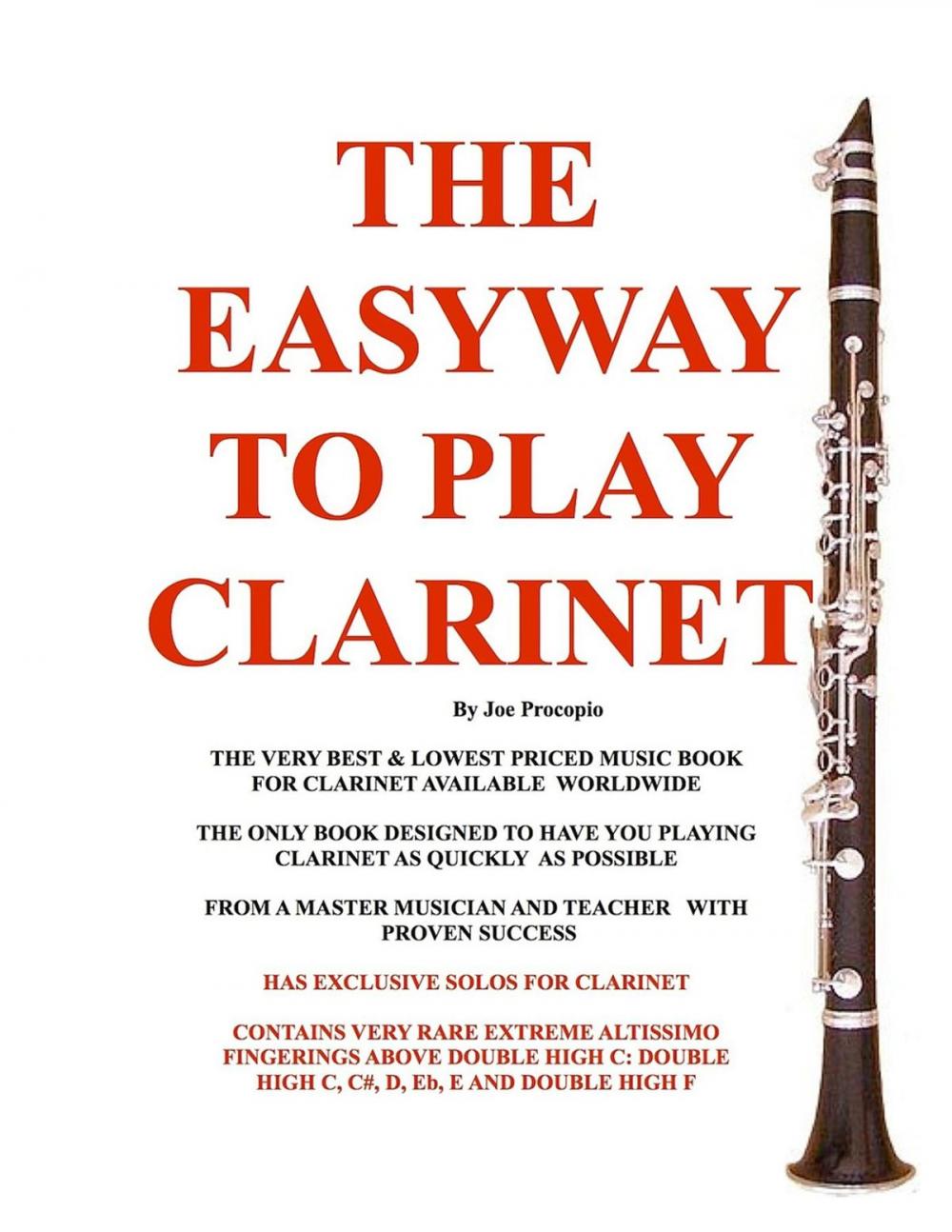 Big bigCover of THE EASYWAY TO PLAY CLARINET