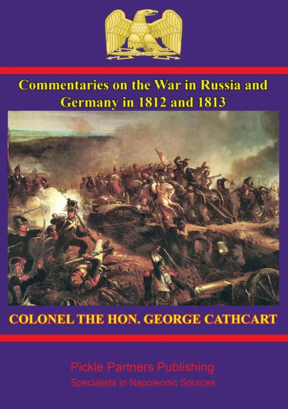 Big bigCover of Commentaries on the war in Russia and Germany in 1812 and 1813