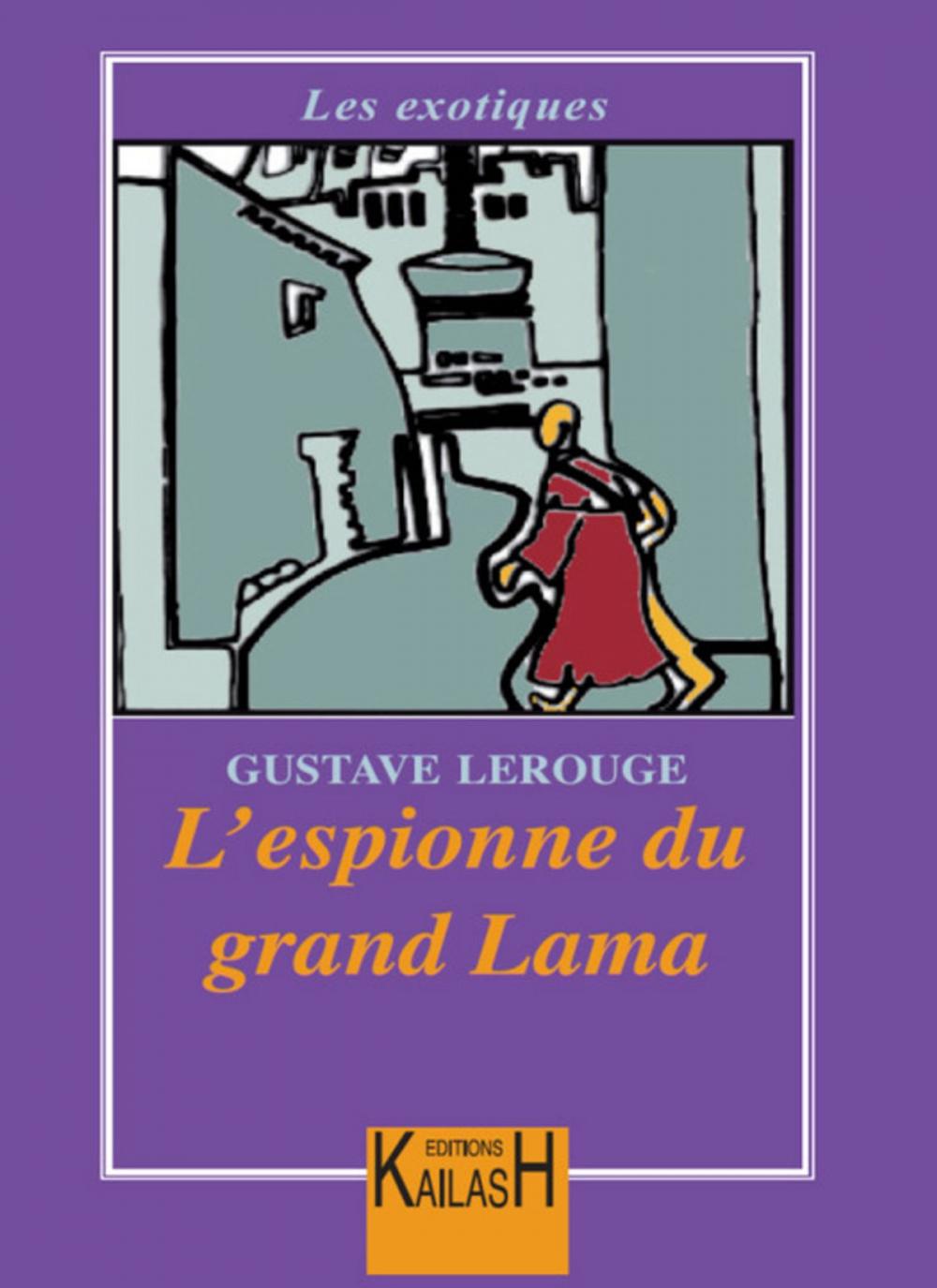 Big bigCover of L'espionne du grand Lama