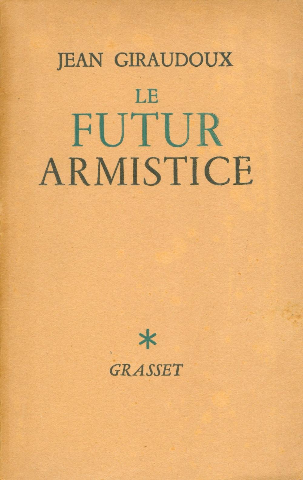 Big bigCover of Le futur armistice