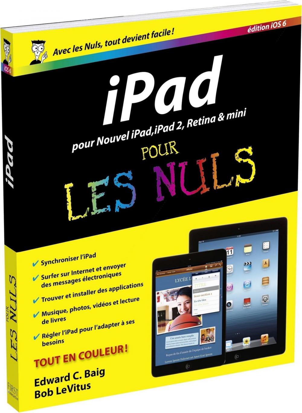 Big bigCover of iPad, ed iOS 6 Pour les Nuls