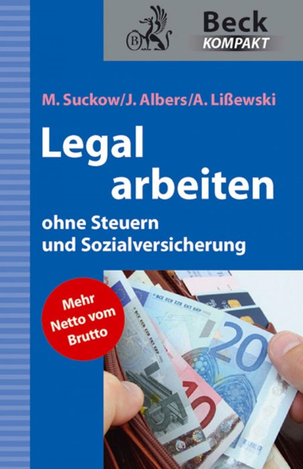 Big bigCover of Legal arbeiten ohne Steuern und Sozialversicherung