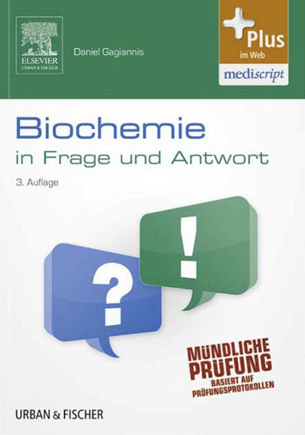 Big bigCover of Biochemie in Frage und Antwort