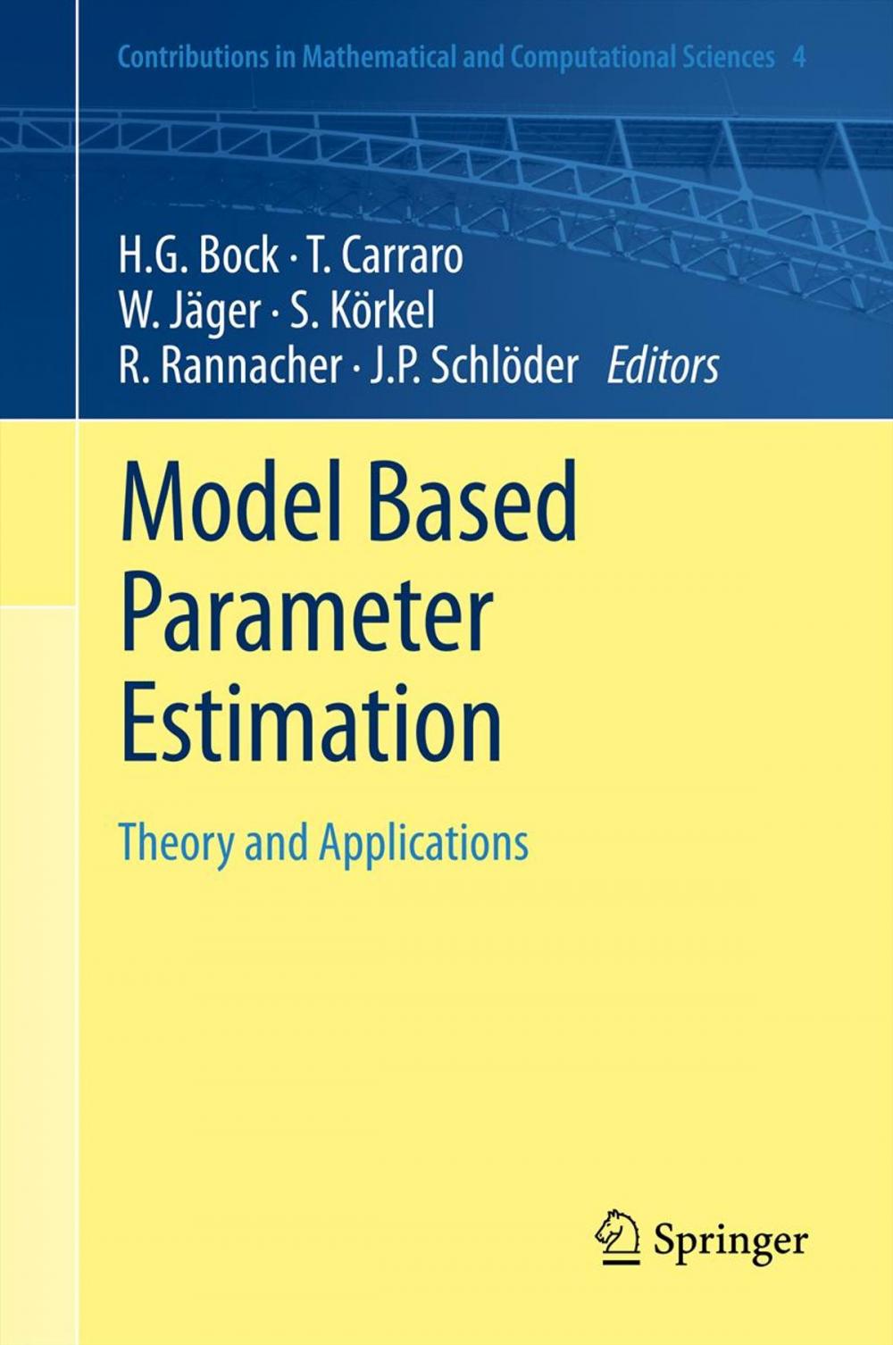 Big bigCover of Model Based Parameter Estimation