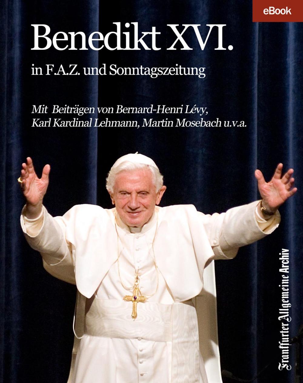 Big bigCover of Benedikt XVI.