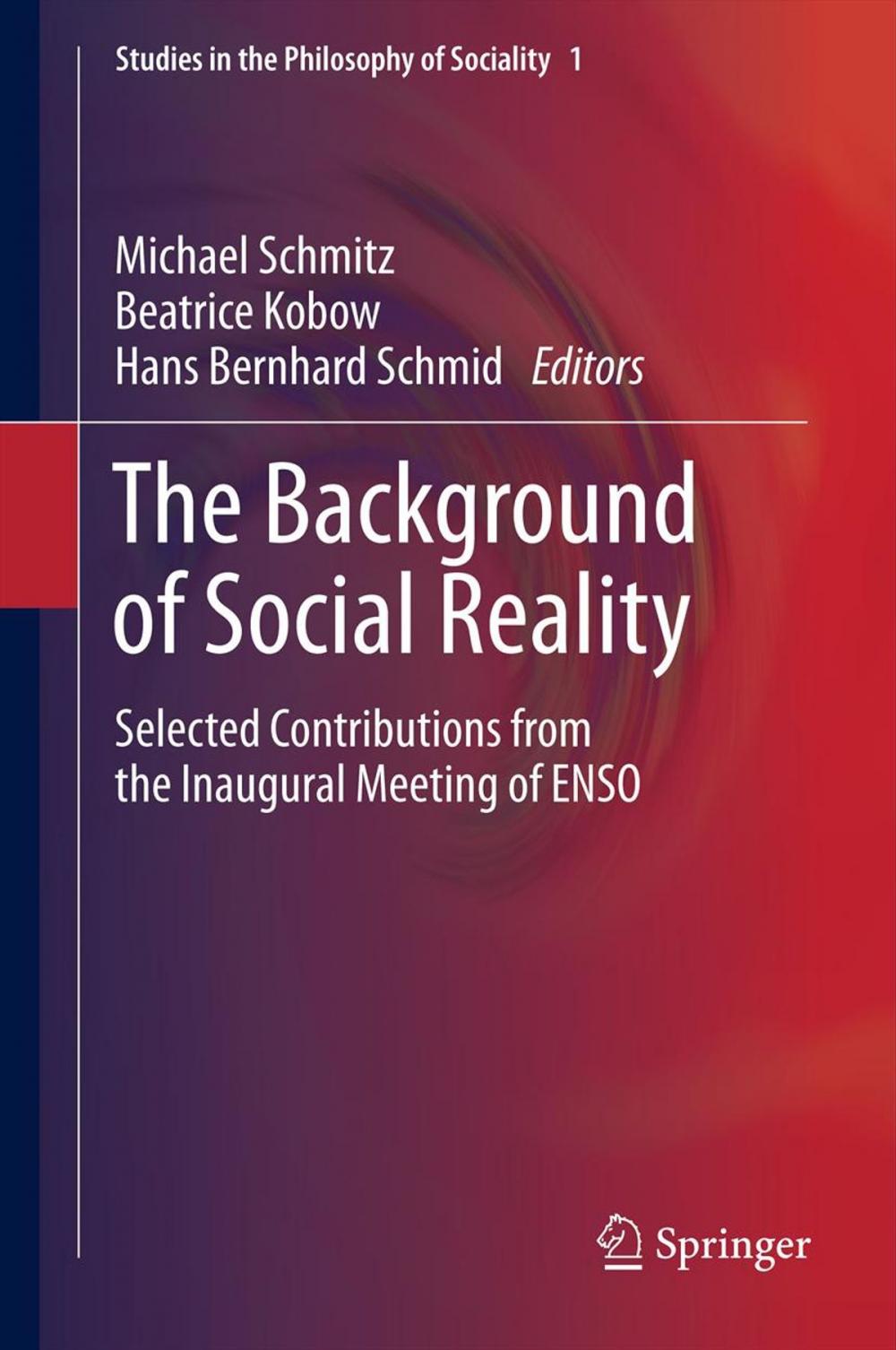 Big bigCover of The Background of Social Reality