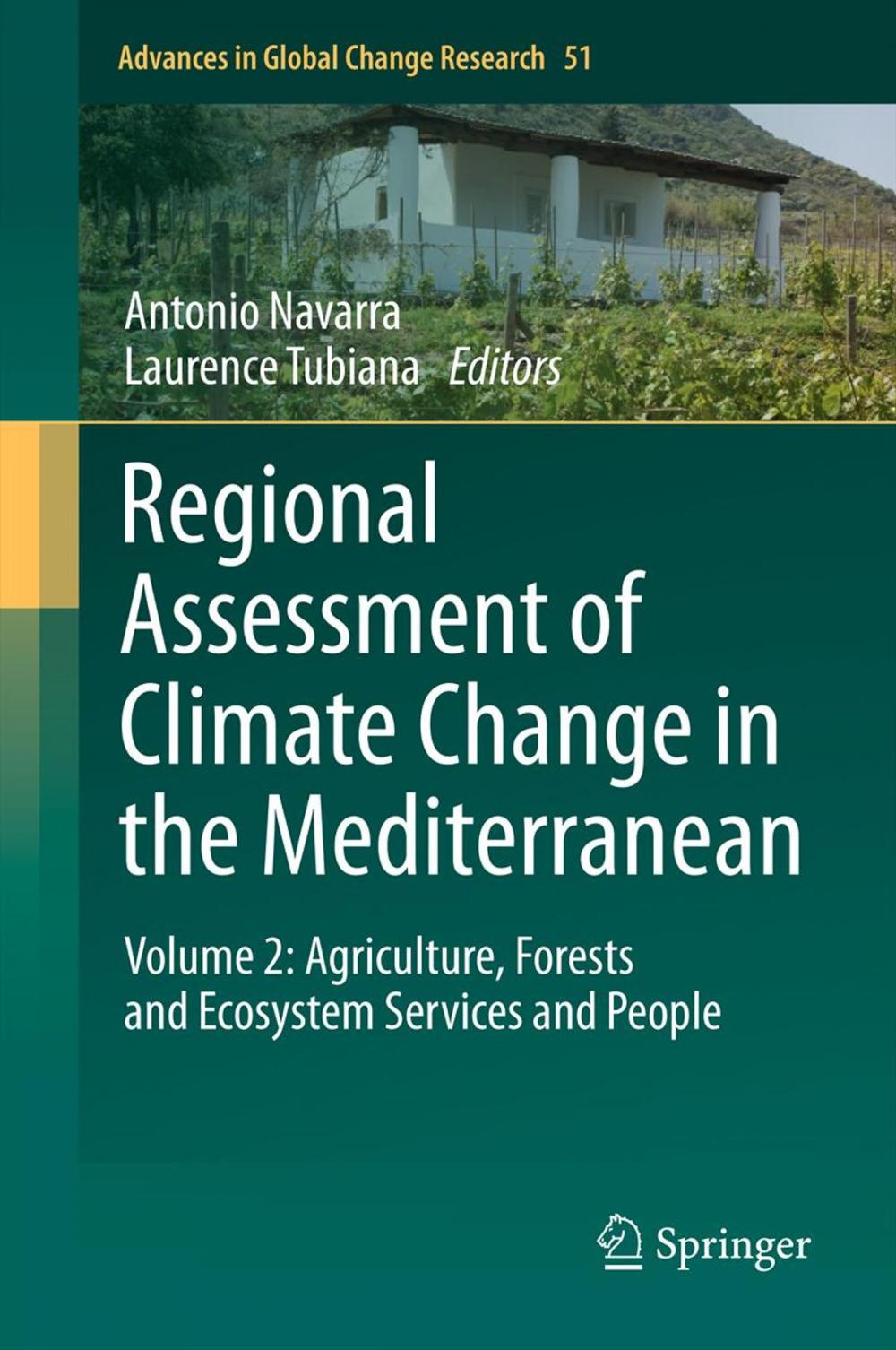 Big bigCover of Regional Assessment of Climate Change in the Mediterranean