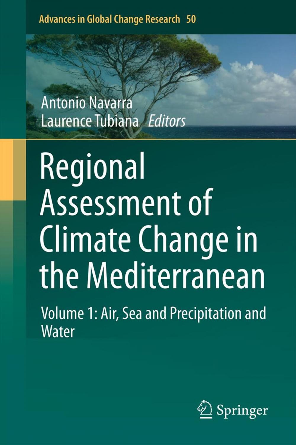 Big bigCover of Regional Assessment of Climate Change in the Mediterranean