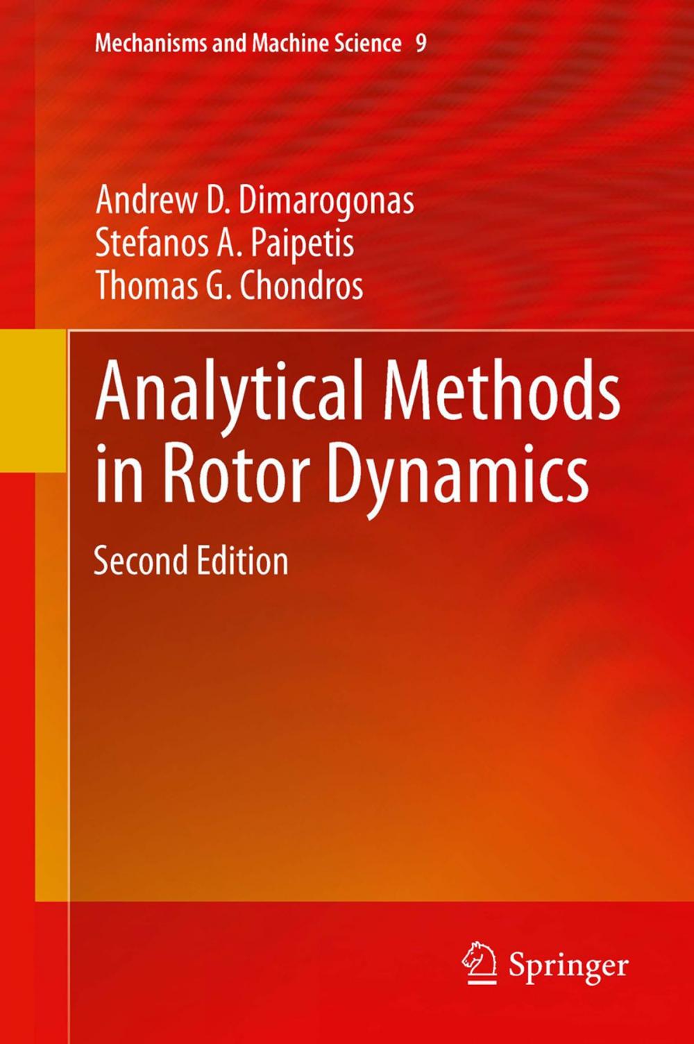 Big bigCover of Analytical Methods in Rotor Dynamics