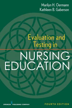 Book cover of Evaluation and Testing in Nursing Education