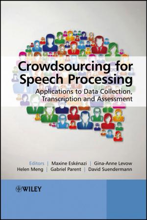 Cover of the book Crowdsourcing for Speech Processing by Patricia Crisafulli