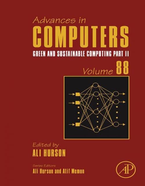 Cover of the book Green and Sustainable Computing: Part II by Atif Memon, Elsevier Science