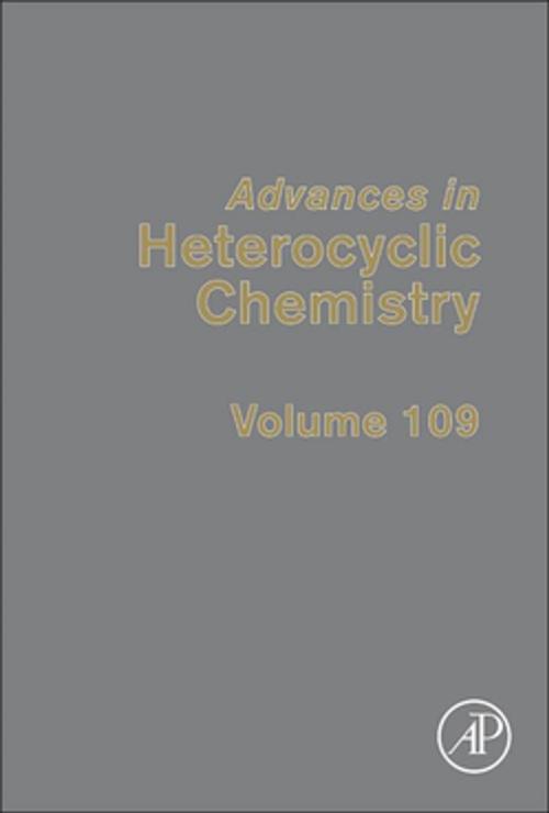 Cover of the book Advances in Heterocyclic Chemistry by , Elsevier Science