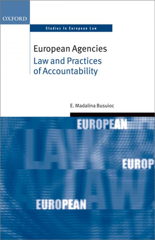 Cover of the book European Agencies by Madalina Busuioc, OUP Oxford