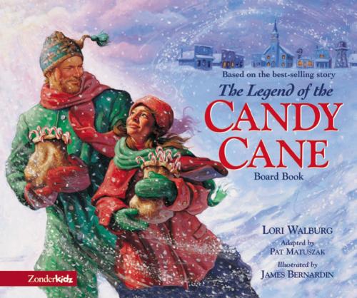 Cover of the book Legend of the Candy Cane by Lori Walburg, Zonderkidz