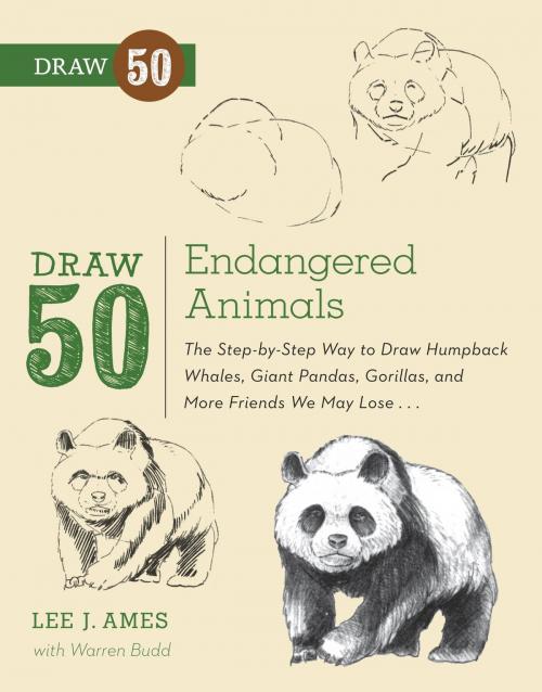 Cover of the book Draw 50 Endangered Animals by Lee J. Ames, Warren Budd, Potter/Ten Speed/Harmony/Rodale