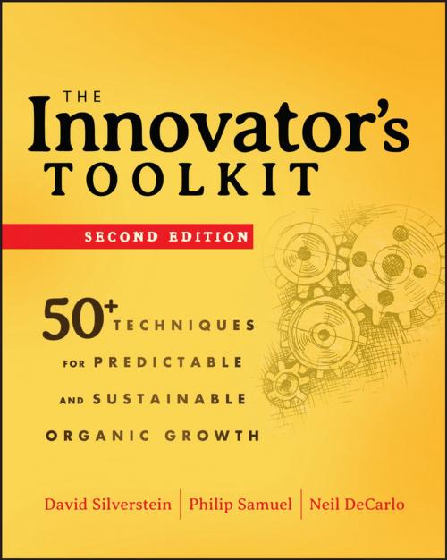 Cover of the book The Innovator's Toolkit by David Silverstein, Philip Samuel, Neil DeCarlo, Wiley