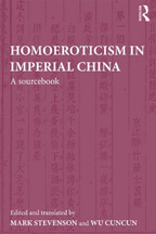 Cover of the book Homoeroticism in Imperial China by , Taylor and Francis