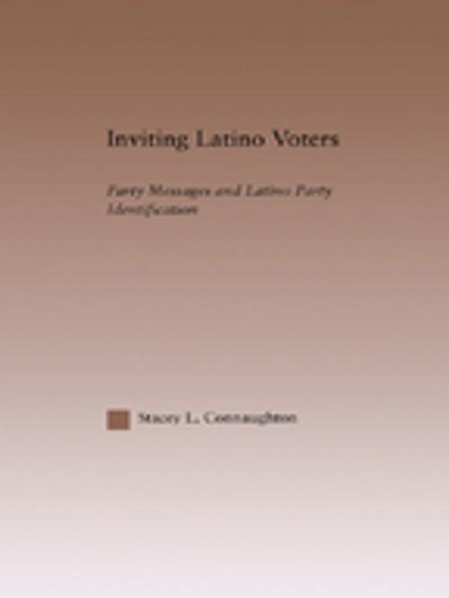 Cover of the book Inviting Latino Voters by Stacey L. Connaughton, Taylor and Francis