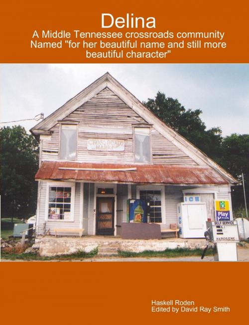 Cover of the book Delina : A Middle Tennessee Crossroads Community Named for Her Beautiful Name and Still More Beautiful Character by David Smith, Haskell Roden, Lulu.com