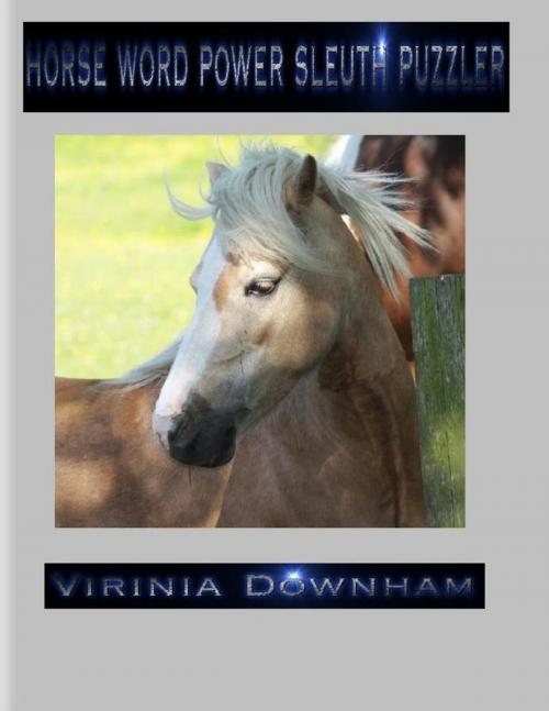 Cover of the book Horse Word Power Sleuth Puzzler by Virinia Downham, Lulu.com