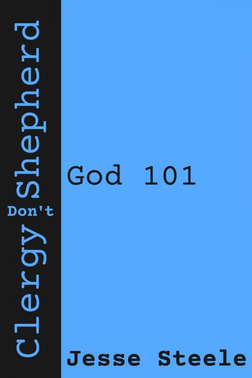 Cover of the book Clergy Don't Shepherd: God 101 by Jesse Steele, Jesse Steele