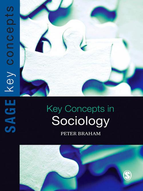 Cover of the book Key Concepts in Sociology by Mr Peter H Braham, SAGE Publications