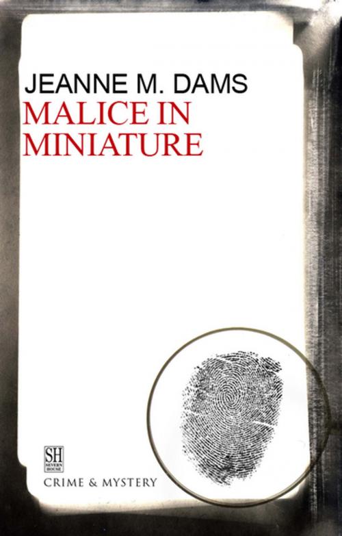 Cover of the book Malice in Miniature by Jeanne M. Dams, Severn House Publishers