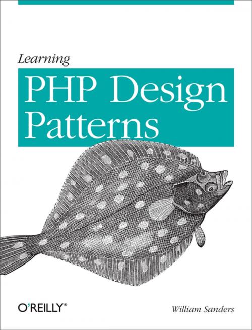 Cover of the book Learning PHP Design Patterns by William Sanders, O'Reilly Media