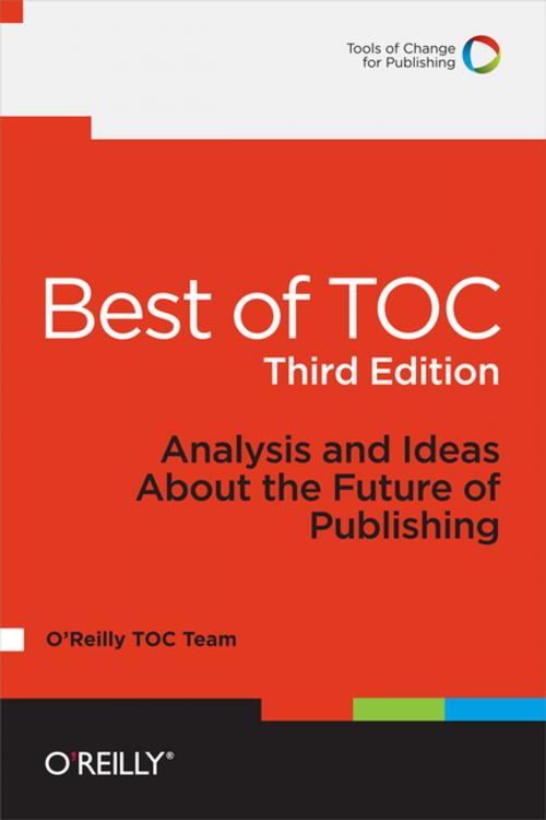 Cover of the book Best of TOC by O'Reilly TOC Team, O'Reilly Media