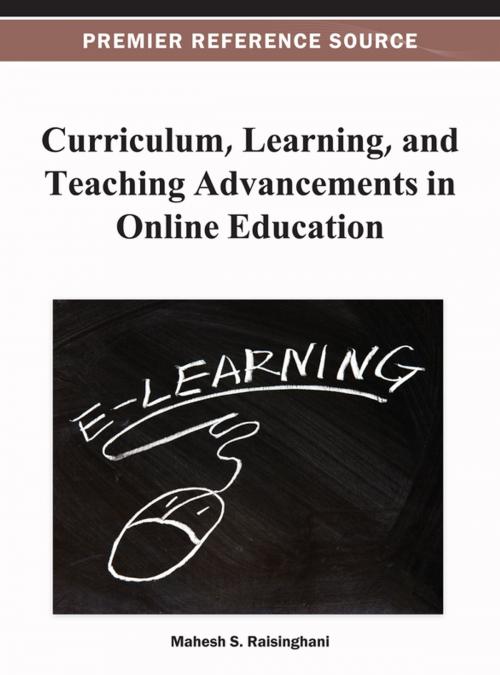 Cover of the book Curriculum, Learning, and Teaching Advancements in Online Education by , IGI Global