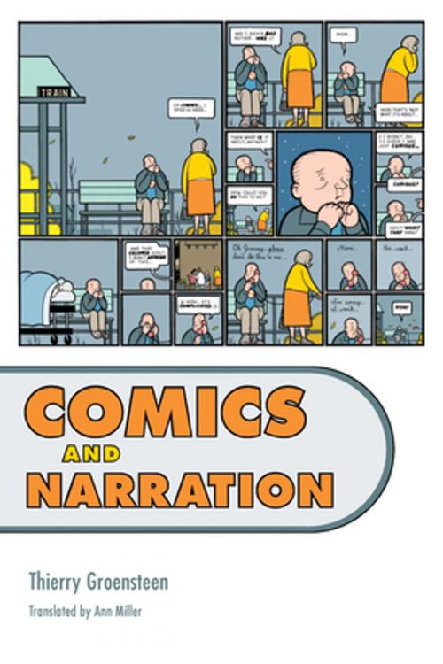 Cover of the book Comics and Narration by Thierry Groensteen, University Press of Mississippi