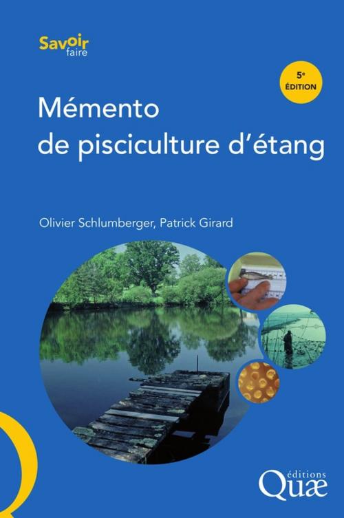 Cover of the book Mémento de pisciculture d'étang by Schlumberger Olivier, Girard Patrick, Quae