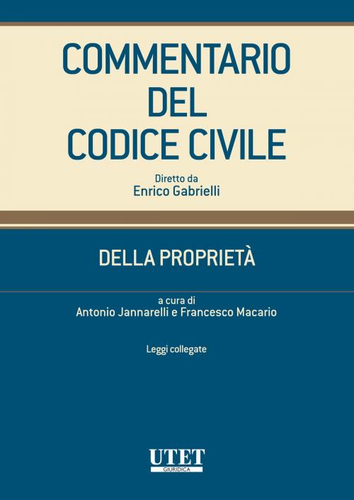 Cover of the book Della proprietà - Leggi collegate by Antonio Jannarelli, Francesco Macario (diretto da), Utet Giuridica