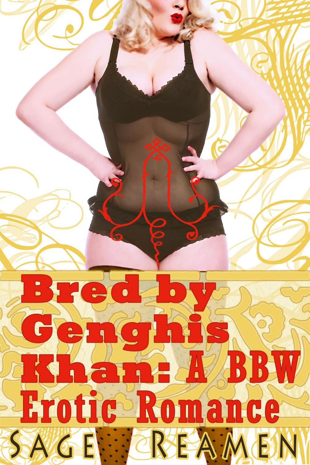 Big bigCover of Bred by Genghis Khan: A BBW Erotic Romance