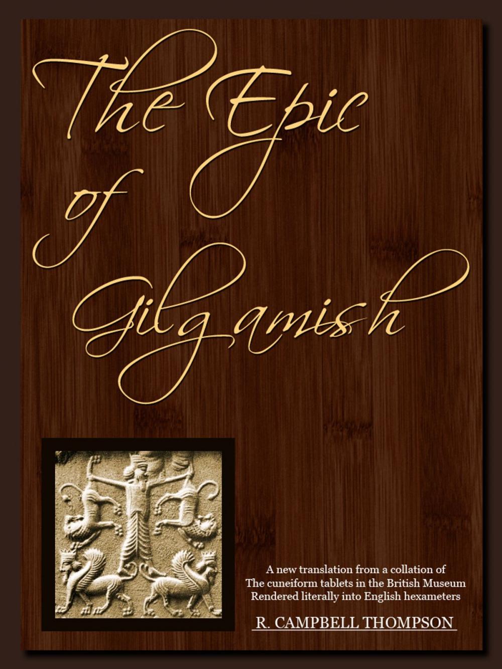 Big bigCover of The Epic Of Gilgamish