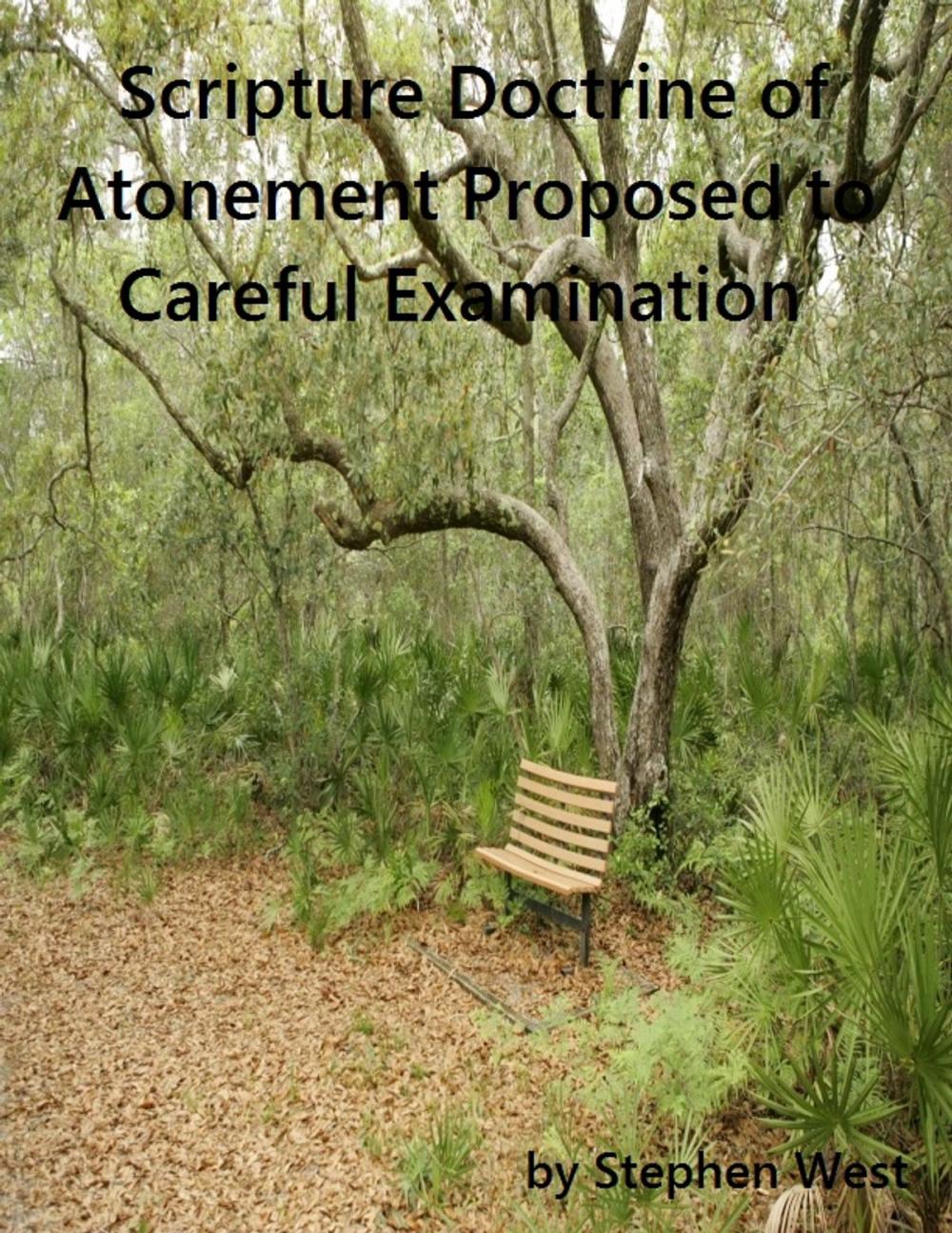 Big bigCover of Scripture Doctrine of Atonement Proposed to Careful Examination