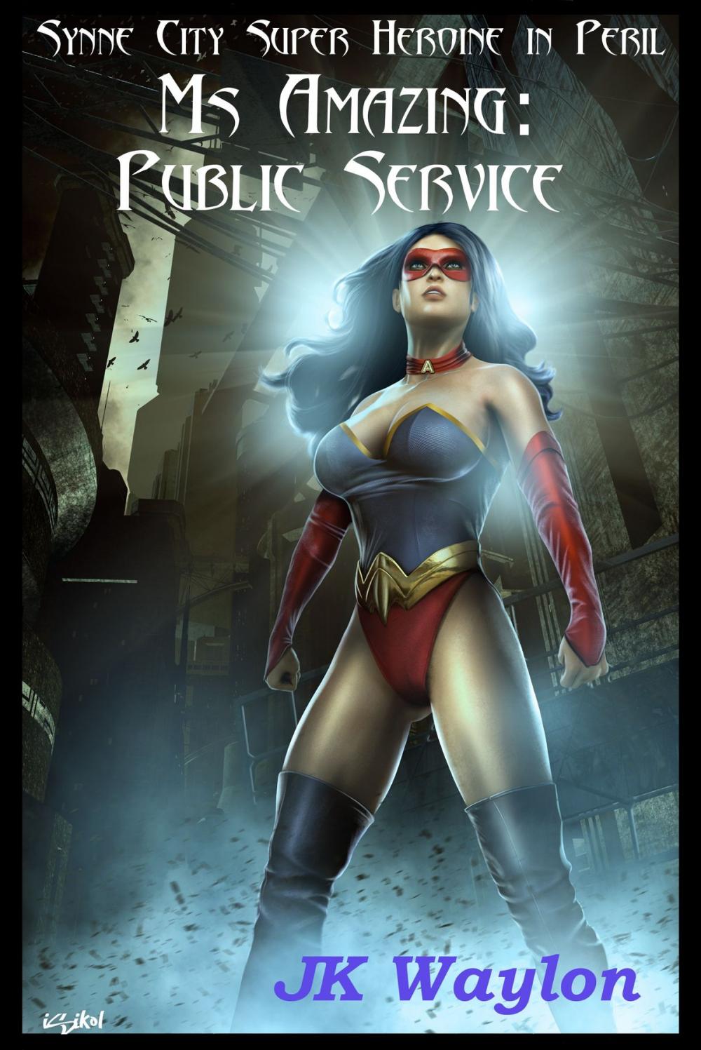 Big bigCover of Ms Amazing: Public Service (Synne City Super Heroine in Peril)