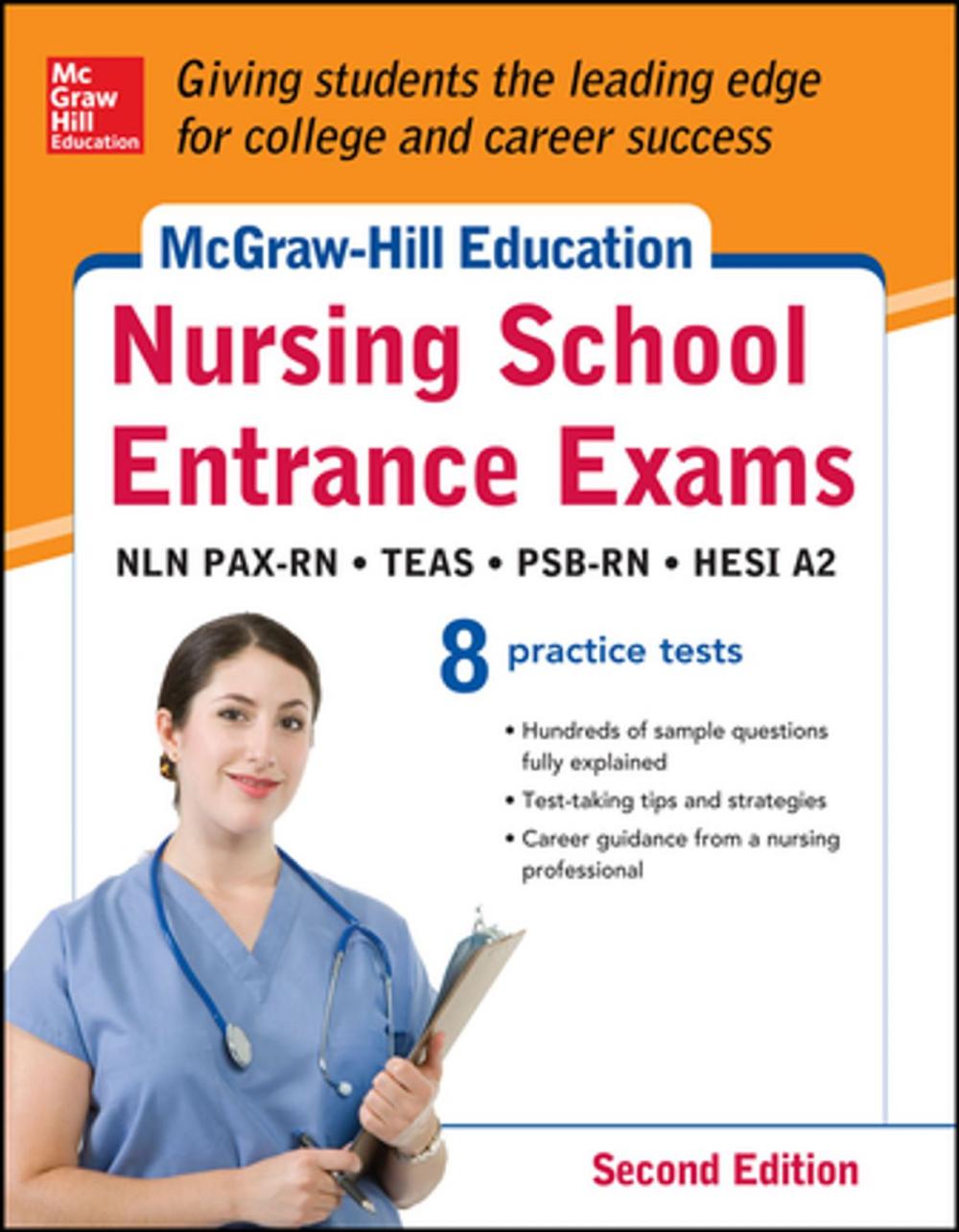 Big bigCover of McGraw-Hills Nursing School Entrance Exams 2/E