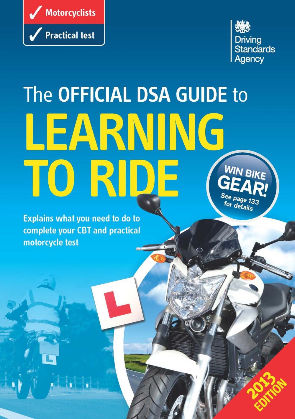 Big bigCover of The Official DVSA Guide to Learning to Ride