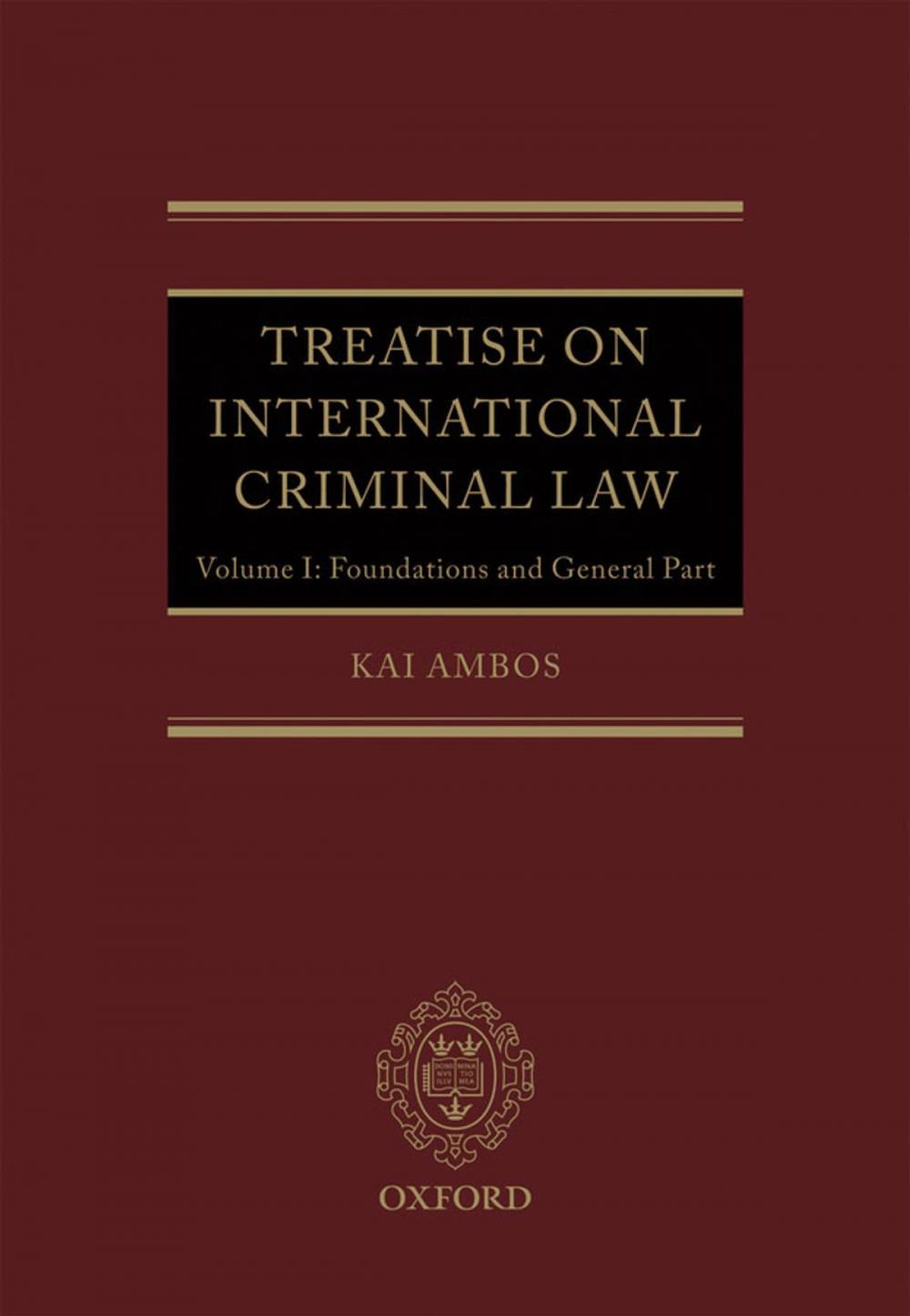 Big bigCover of Treatise on International Criminal Law