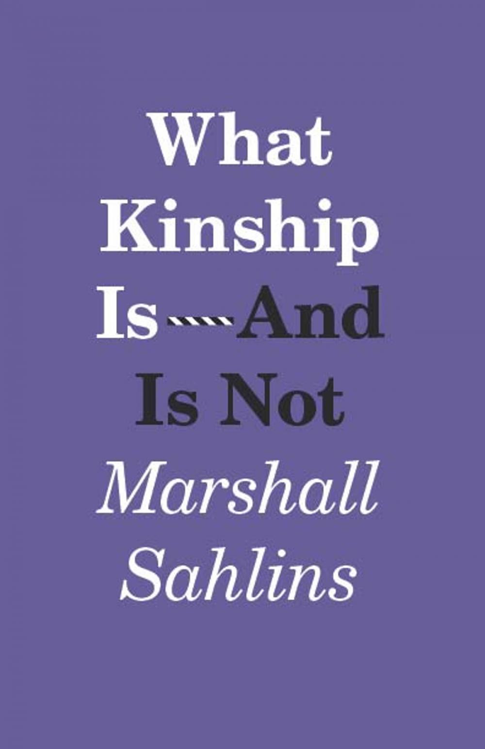 Big bigCover of What Kinship Is-And Is Not