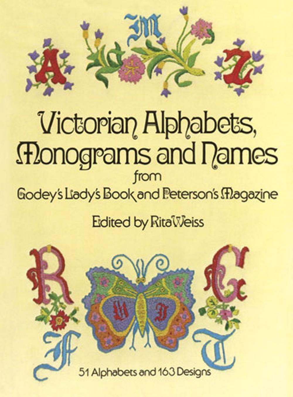 Big bigCover of Victorian Alphabets, Monograms and Names for Needleworkers