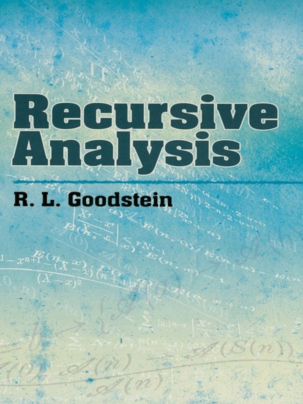 Big bigCover of Recursive Analysis