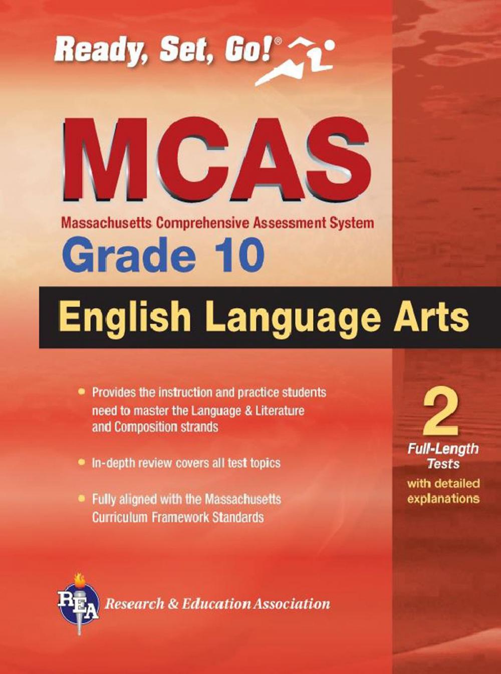 Big bigCover of MCAS English Language Arts, Grade 10